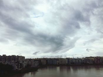 River with buildings in background