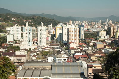 Cityscape against sky