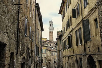 Low angle view of historic building against sky