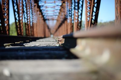 Close-up of metal