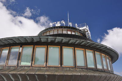 Low angle view of historical building against sky