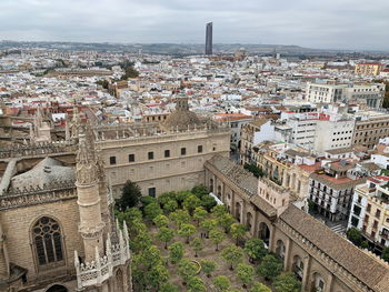 Vista de sevilla desde la giralda, view seville, spain