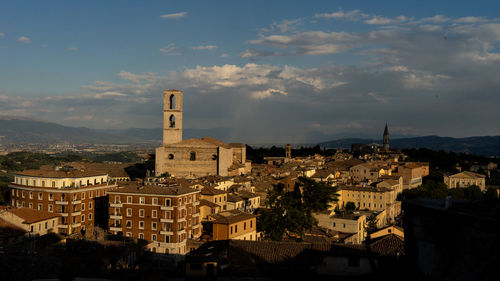 Cityscape against sky