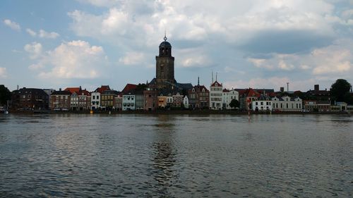 Buildings with waterfront