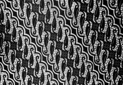 Full frame shot of patterned metal