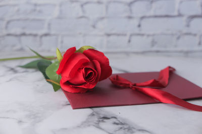 Close-up of rose bouquet