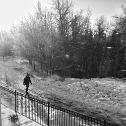 Young woman in water