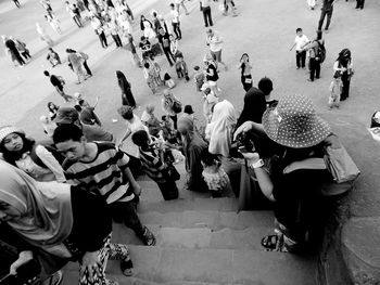 Group of people in party