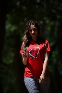 red