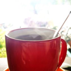 Close-up of coffee cup