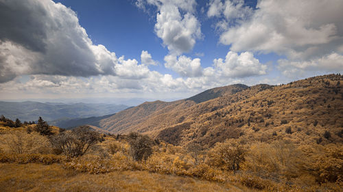 Panoramic view of landscape against sky