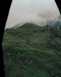 Scenic view of mountains