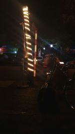 City street at night