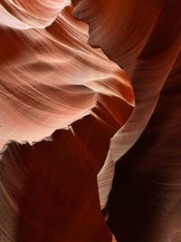Full frame shot of rock formations