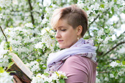 Young woman using mobile phone