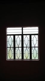 Close-up of window