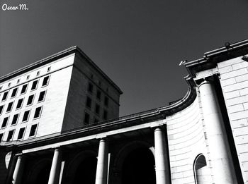 Low angle view of building against sky