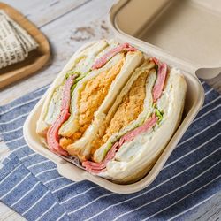 High angle view of bread in plate on table