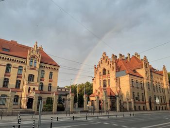 View of buildings in city