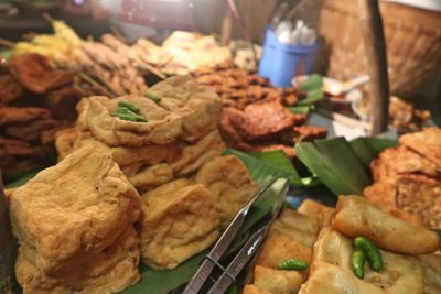 Close-up of food in plate