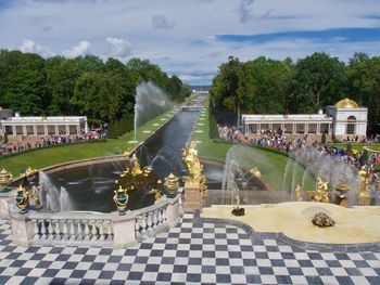 Fountain in park