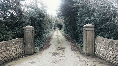 View of alley