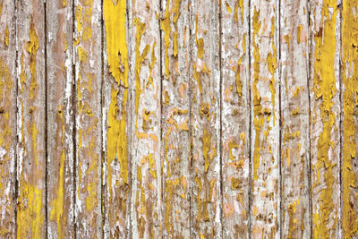 Full frame shot of weathered wood