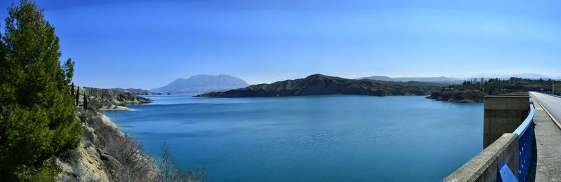 Scenic view of calm sea