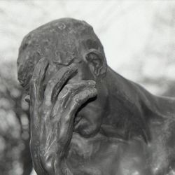 Close-up of angel statue in cemetery