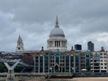 London city and st.paul cathedral 