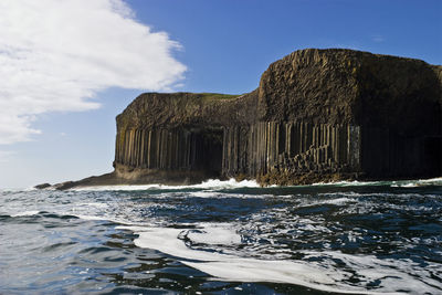 Fingal's cave at staffa island