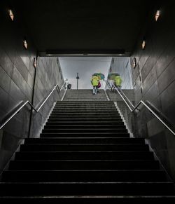Low angle view of stairs