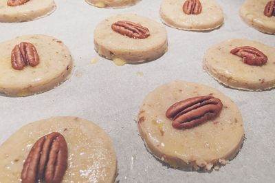 Close-up of cookies