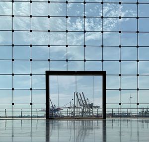 Full frame shot of chainlink fence