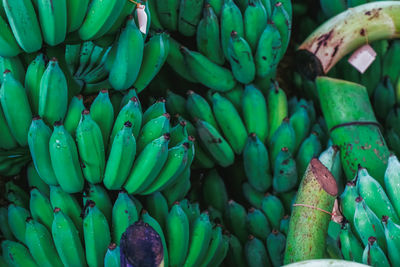 Full frame shot of fruits for sale in market