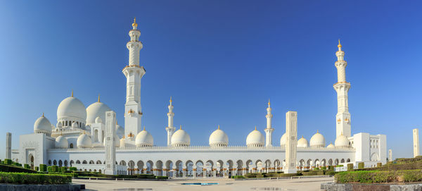 View of cathedral against clear sky