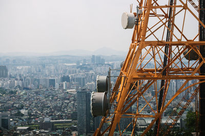 View of cityscape against sky