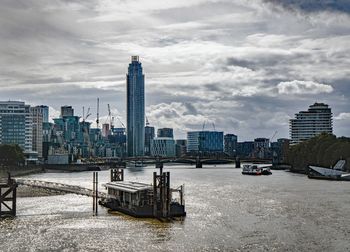 View of canary wharf