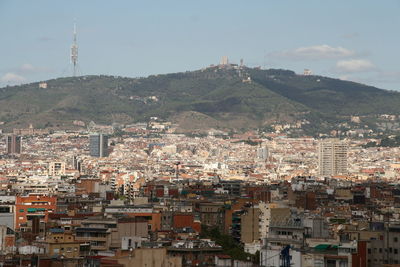 Cityscape against sky