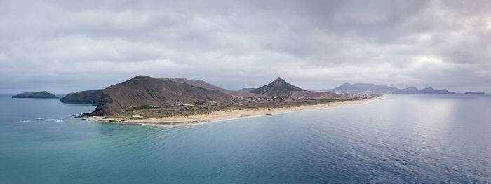 Panoramic view of sea against sky