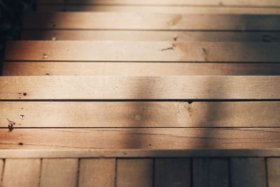 Full frame shot of wooden floor