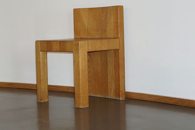 Wooden table at home