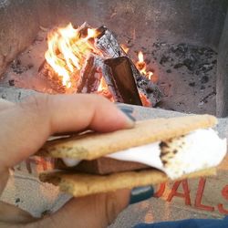 Close-up of preparing food