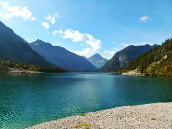 Scenic shot of calm lake