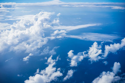 Scenic view of blue sky and clouds