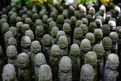 Full frame shot of stones