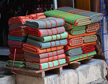 Full frame shot of market stall for sale