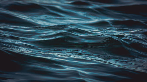 Full frame shot of rippled water