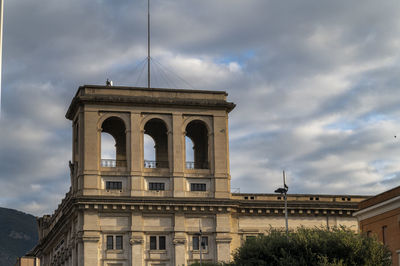 Low angle view of historical building against sky