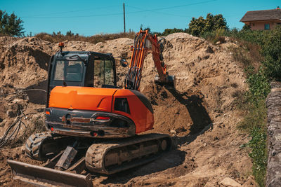 View of construction site